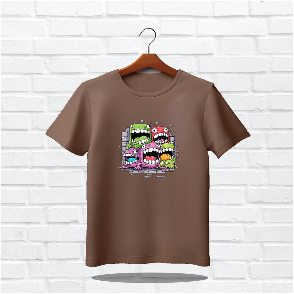 Monsters Printed T-Shirts - Image 3