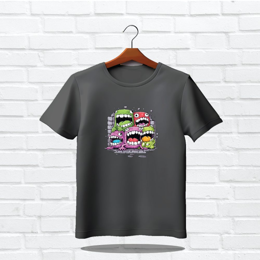 Monsters Printed T-Shirts - Image 5