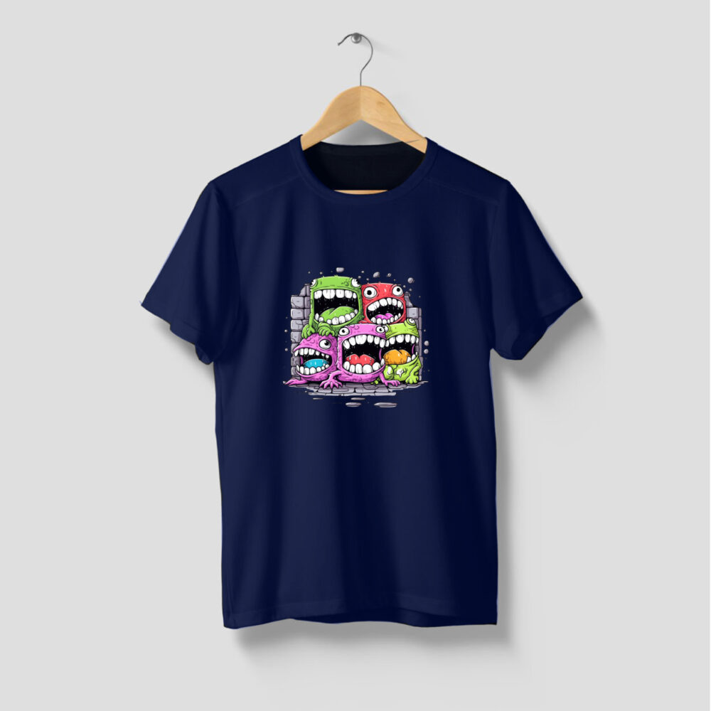 Monsters Printed T-Shirts - Image 4