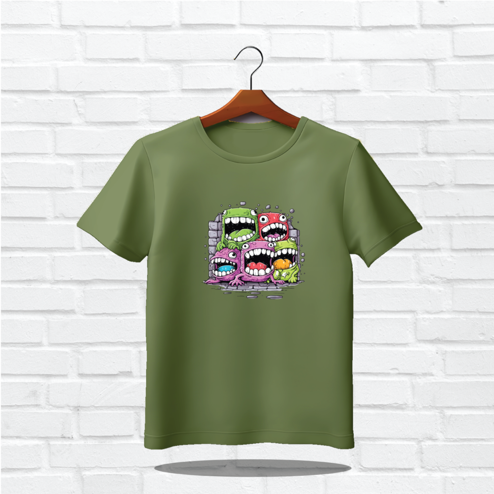 Monsters Printed T-Shirts - Image 6