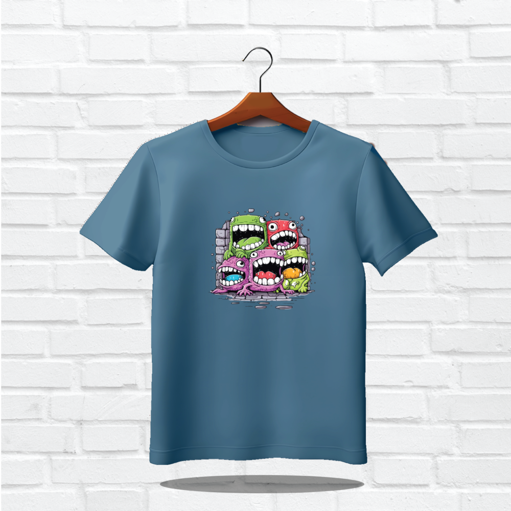 Monsters Printed T-Shirts - Image 2