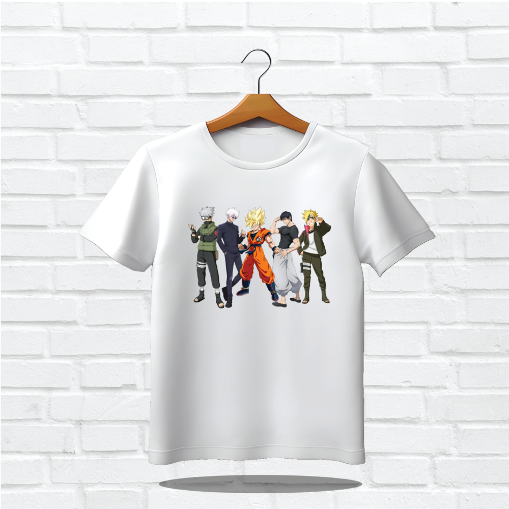 Characters Printed T-Shirts - Image 4