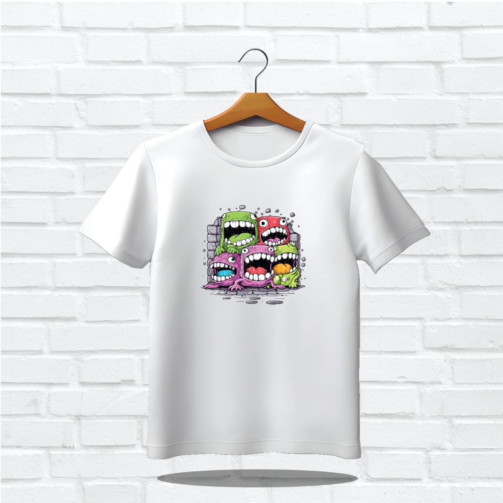 Monsters Printed T-Shirts - Image 7